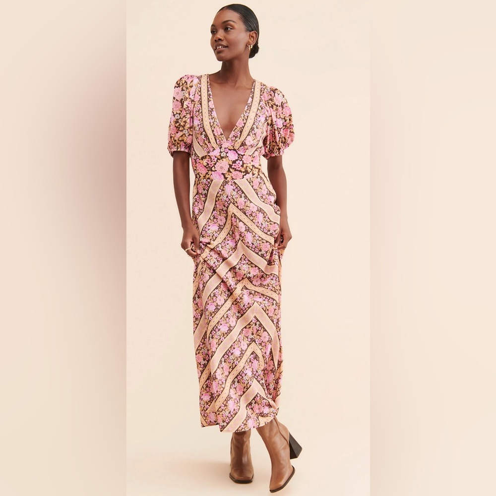 SPELL THE GYPSY ENCHANTED WOOD DRESS XS